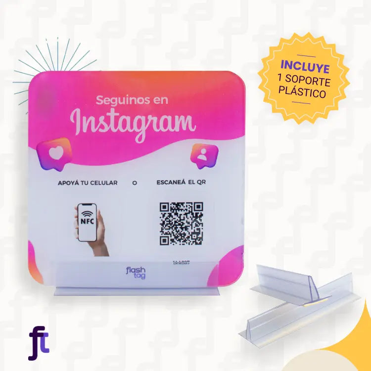 Cartel-de-Instagram-Flash-Tag-Soporte