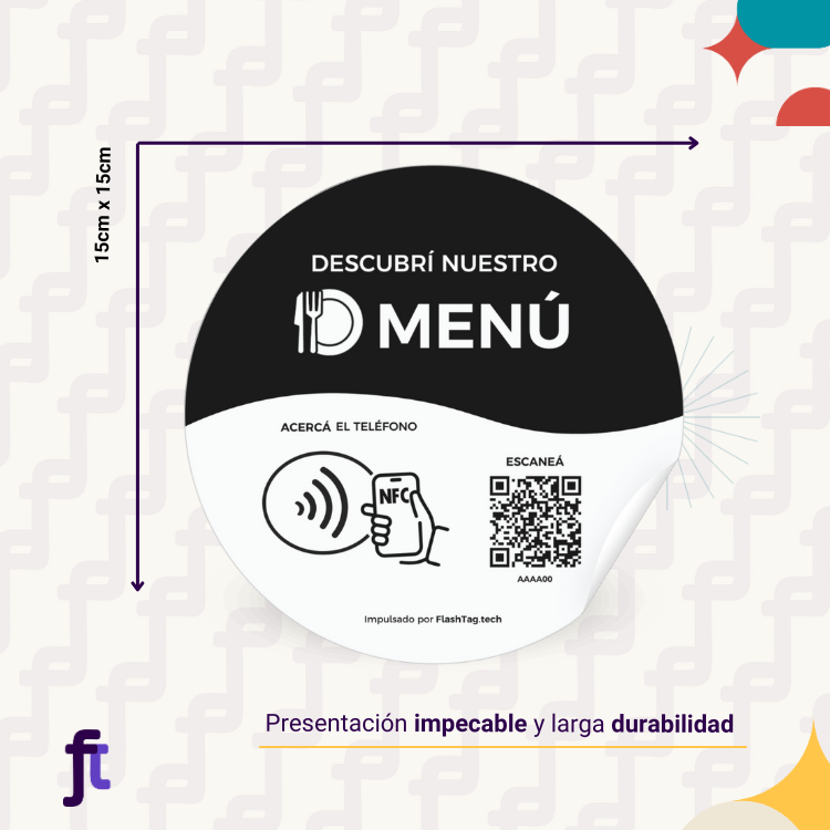 Stickers de Menú: Presentación Elegante y Duradera para tu Carta Gastronómica
