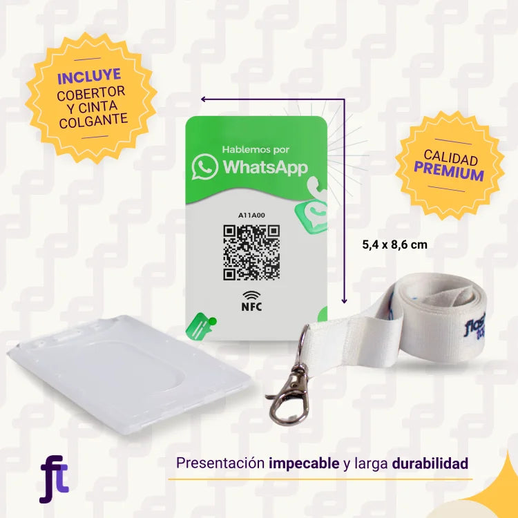 Tarjeta de WhatsApp: conectá con tus clientes