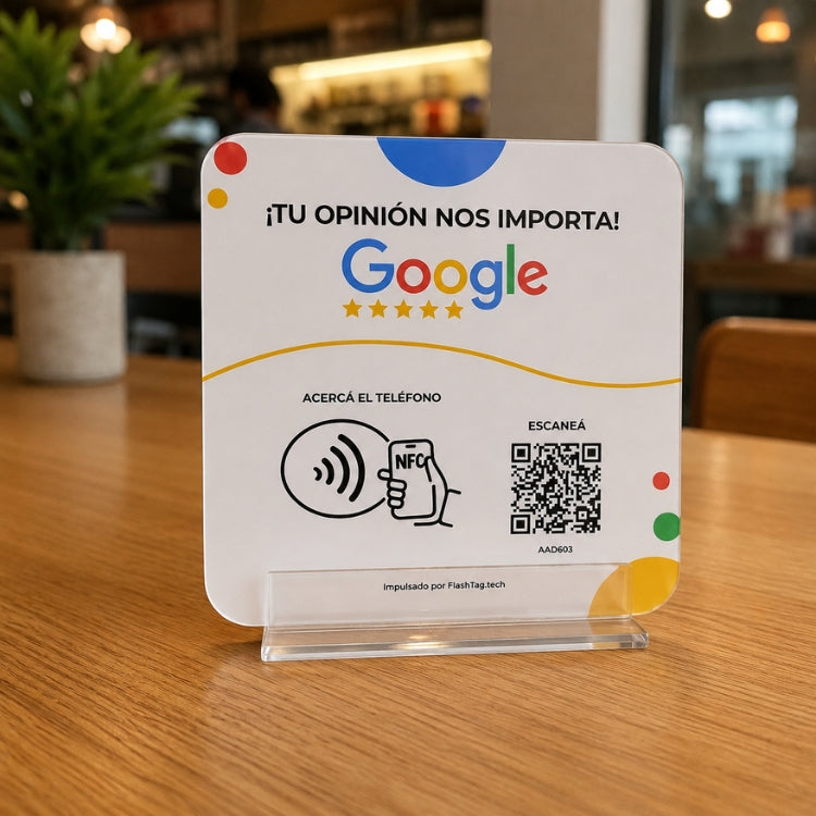 Combo - Cartel de Google + Cartel de WhatsApp