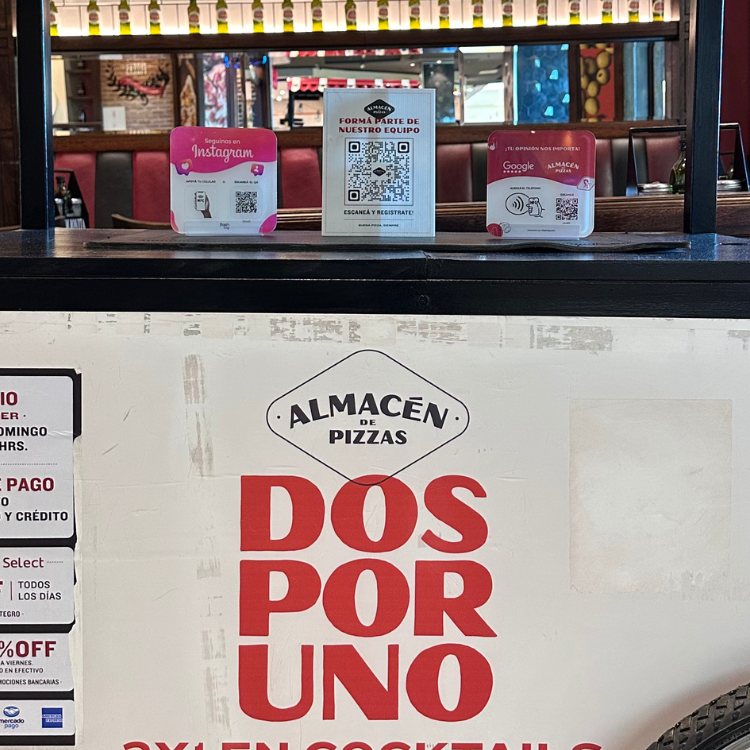Combo Flash Tag - Personalizada Almacén de Pizzas