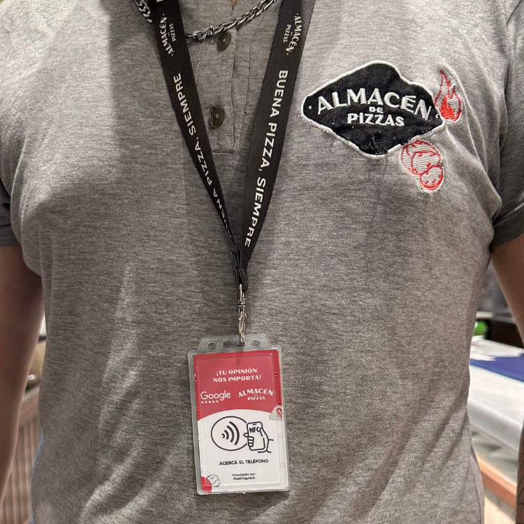 Tarjeta Flash Tag - Personalizada Almacén de Pizzas