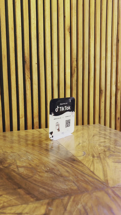 Cartel de TikTok: aumentá tus seguidores